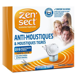 ZENSECT Difusor Eléctrico Líquido 60 Noches