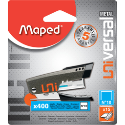MAPED Agrafeuse Universal Métal n°10 + 400 agrafes