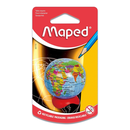 MAPED Taille-crayon Globe 1 trou avec réservoir