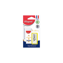 MAPED Borrachas Technic Premium 2 Tamanhos - Lote de 2