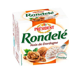 PRESIDENT rondele aux noix 125g