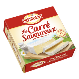 PRESIDENT Fromage Le Carré Bridel