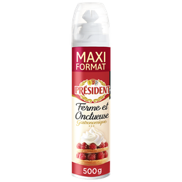 PRESIDENT Crème Fouettée Ferme Et Onctueuse Entière