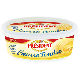 PRESIDENT beurre tendre doux 250g