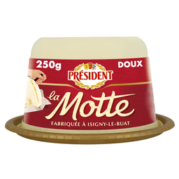 PRESIDENT Beurre Gastronomique Doux 82% MG