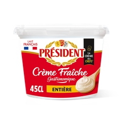 PRESIDENT Crème fraiche Épaisse entière 30% MG