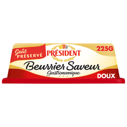 PRESIDENT Beurre Saveur Doux 82% MG