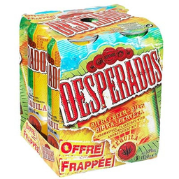 DESPERADOS boîte 4X50cl