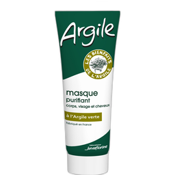 JUVAFLORINE Masque purifiant argile verte corps visage et cheveux 300g