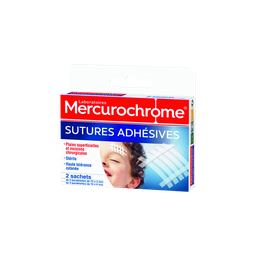 MERCUROCHROME Tiritas Suturas Adhesivas 16 piezas