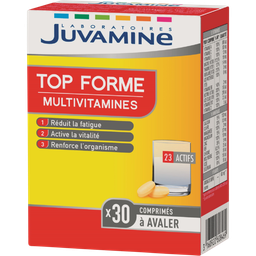 JUVAMINE Suplemento Alimentar Multivitaminas Top Forme 30 comprimidos 25,7 g