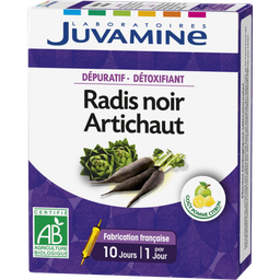 JUVAMINE Depurativo Detoxificante Bio Alcachofra e Rábano Negro 10 x 10 ml