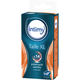 INTIMY Préservatifs Taille XL Lubrifiés