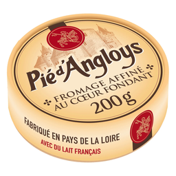 PIE D'ANGLOYS Queso Afinado Con Corazón Fundente 200 g