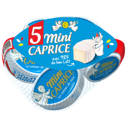 CAPRICE DES DIEUX Queijo 5 minis 5 x 50 g