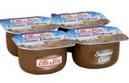 ELLE & VIRE Creme de sobremesa UHT Café 4 x 125 g