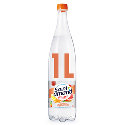 SAINT AMAND Eau Pétillante Aromatisée Agrumes Sans Sucres SAINT AMAND