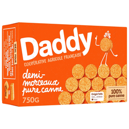 DADDY Medios terrones de caña pura 750 g