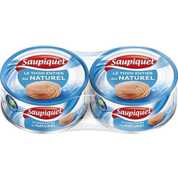 SAUPIQUET Natural Tuna 2 x 140 g