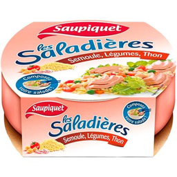 SAUPIQUET Semolina, Tuna and Vegetable Salad 160 g