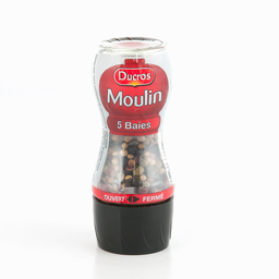 DUCROS 5-Peppercorn Mill 24 g