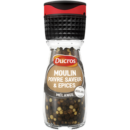 DUCROS Pepper flavor and spice blend in grains in grinder 30 g
