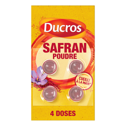 DUCROS Safran en poudre 4 doses 0,1 g