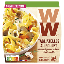 WEIGHT WATCHERS Plat cuisiné tagliatelles poulet WEIGHT WATCHERS
