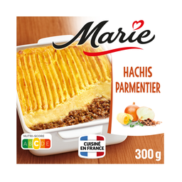 MARIE Hachis parmentier, Purée au beurre, oignons thym et pointe de muscade 300 g