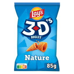 LAY'S Aperitivos 3D'S BUGLES Nature 85 g