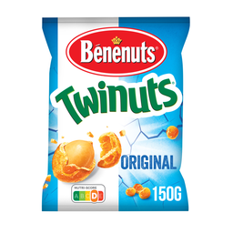 BENENUTS Cacahuetes recubiertos sabor natural 150 g