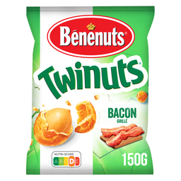 BENENUTS Cacahuetes recubiertos sabor bacon 150 g