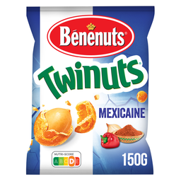 BENENUTS Cacahuetes recubiertos sabor mexicano 150 g