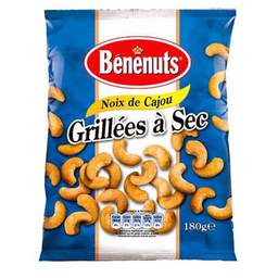 BENENUTS Anacardos Tostados En Seco 180 g