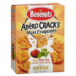 BENENUTS Crackers Paprika 90 g