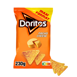 DORITOS Chips Tortilla Goût Nacho Cheese 230 g