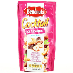 BENENUTS Mélange Cocktail Non Salé 100 g