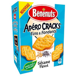 BENENUTS Aperocrack Sésame Pavot 85 g