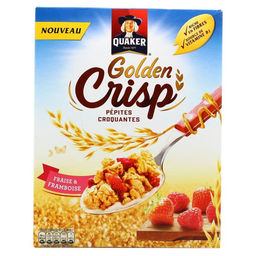 QUAKER g crisp frais/framb 500
