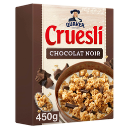 QUAKER Céréales Cruesli Chocolat Noir