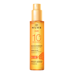 NUXE Huile solaire Visage Corps Spf 10 Bronzante Satinée Sun