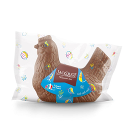 JACQUOT Chocolat de Pâques au lait moulage poule 185 g