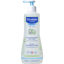 MUSTELA Água de limpeza sem enxaguamento com abacate bio 500 ml