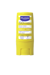 MUSTELA Stick Solar Bebé y Niño Zonas Sensibles SPF 50+ 9 ml