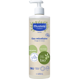 MUSTELA Agua Micelar Rostro y Cuerpo Bio 400 ml