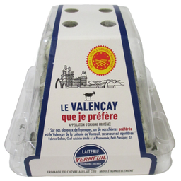 LAITERIE VERNEUIL Queijo de cabra Valençay AOP leite cru 220 g