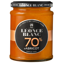 LEONCE BLANC Confiture abricot 70% LEONCE BLANC