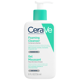 Cerave Gel Moussant Pour Peaux Normales À Grasses 236Ml