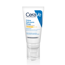 Cerave Crème Hydratante Visage Spf50 Pour Peaux Normales À Sèches 52Ml