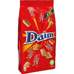 DAIM Bonbons chocolat au lait fourré caramel 460g